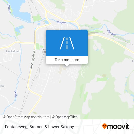 Fontaneweg map