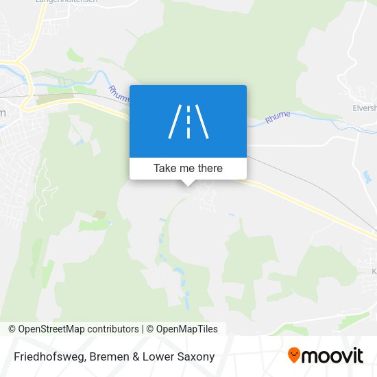Friedhofsweg map