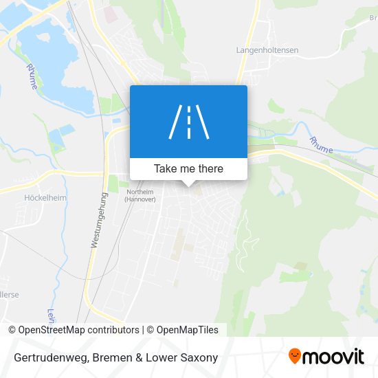 Gertrudenweg map