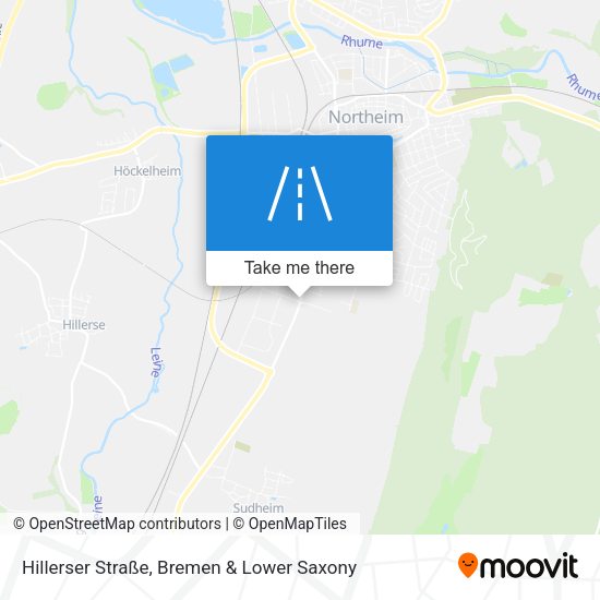 Hillerser Straße map