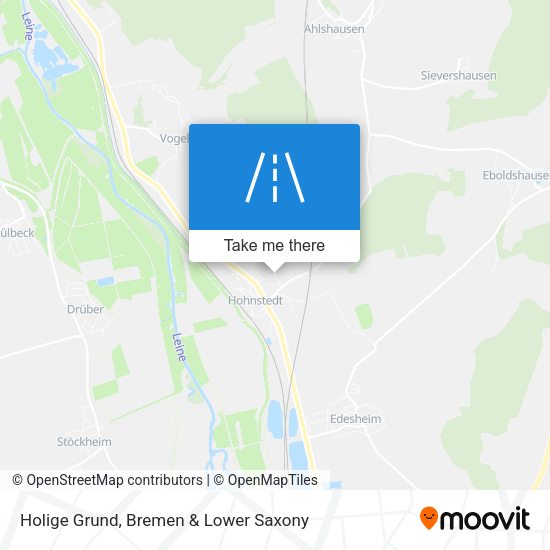 Holige Grund map