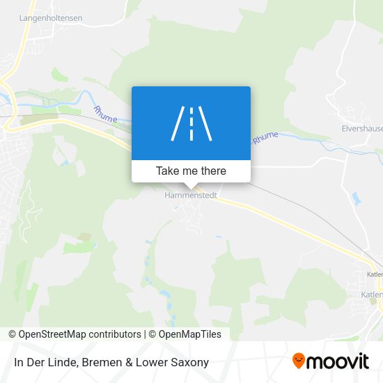 In Der Linde map