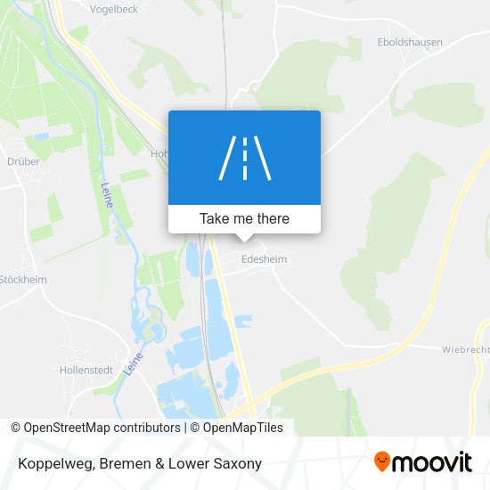 Koppelweg map