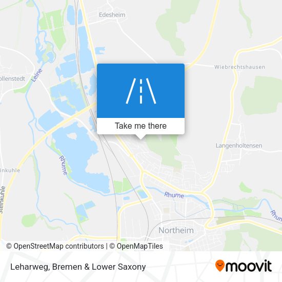 Leharweg map