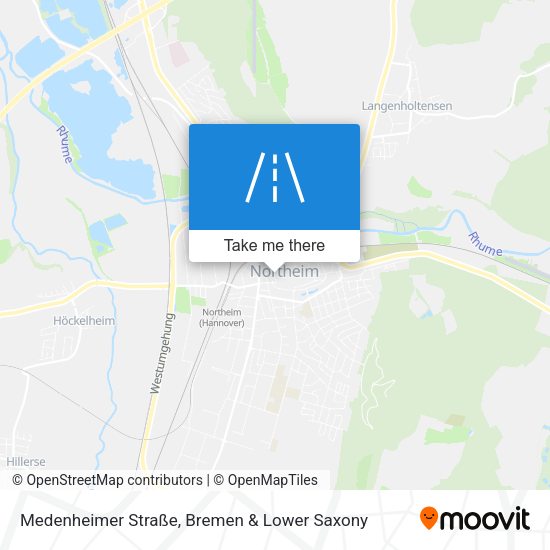 Medenheimer Straße map