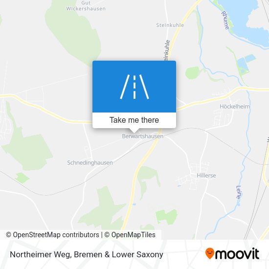 Northeimer Weg map