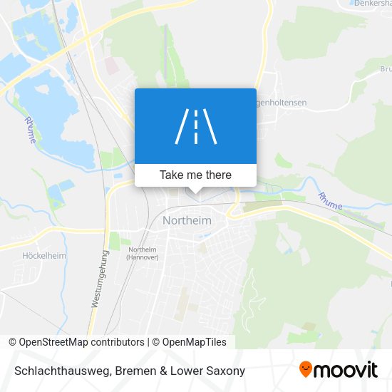 Schlachthausweg map