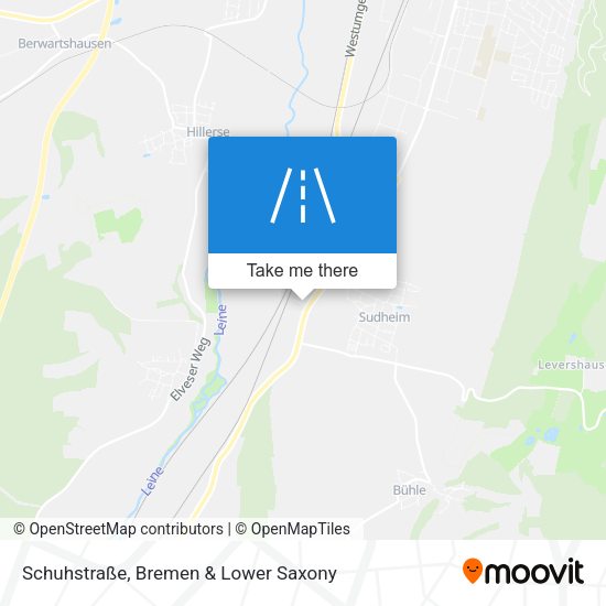 Schuhstraße map