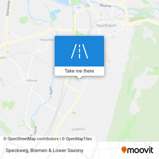 Speckweg map