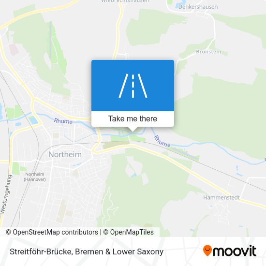 Streitföhr-Brücke map