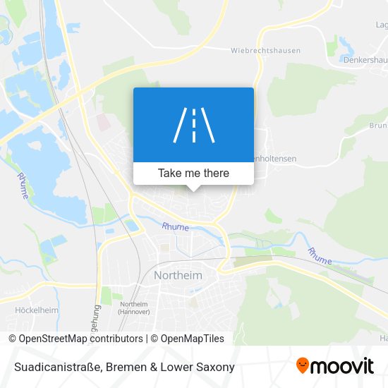 Suadicanistraße map