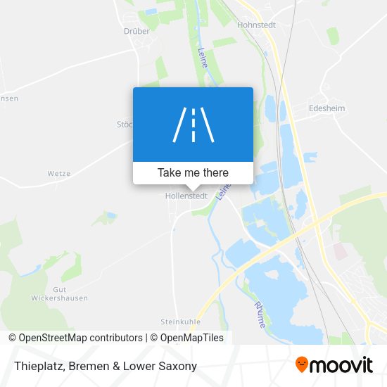 Thieplatz map