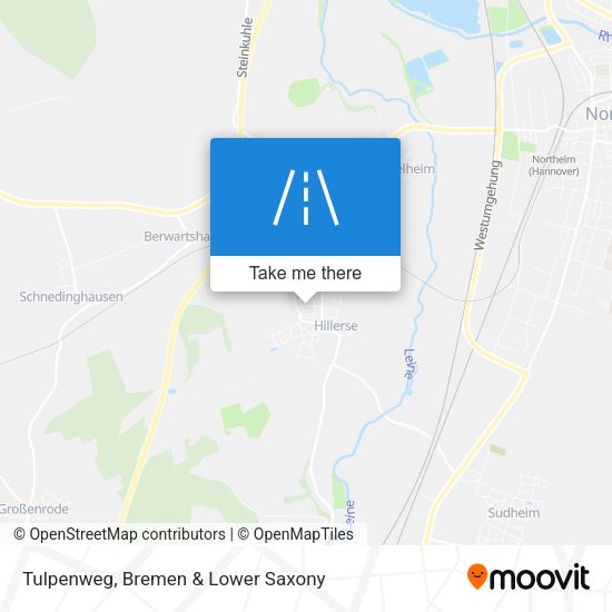 Tulpenweg map