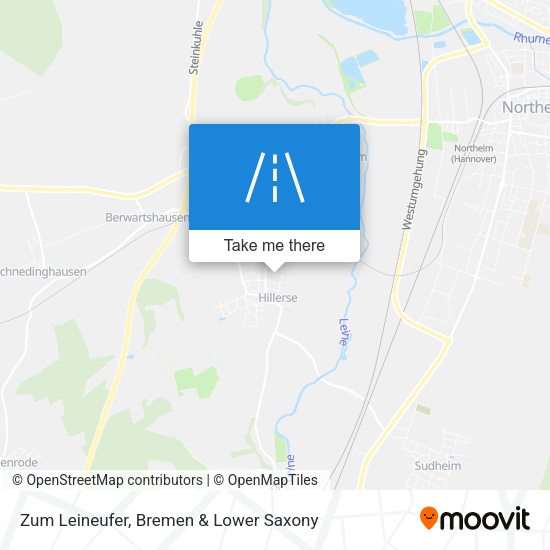Zum Leineufer map