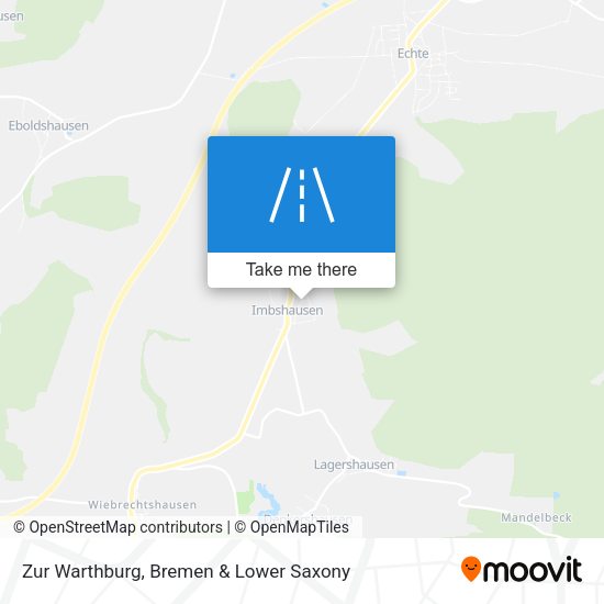 Zur Warthburg map