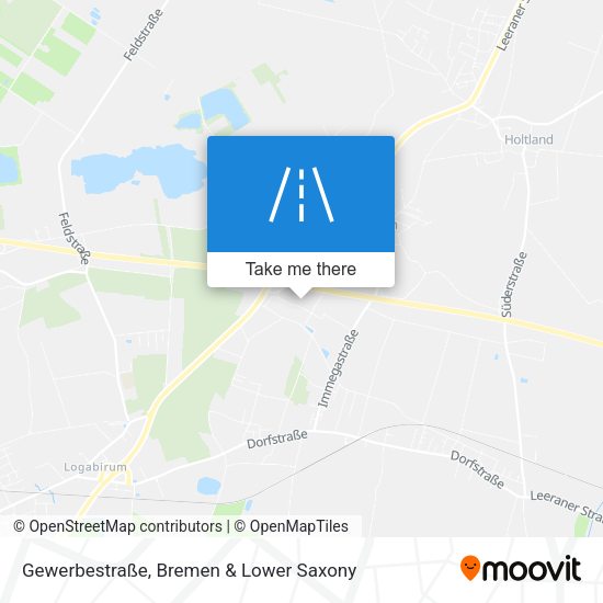 Gewerbestraße map