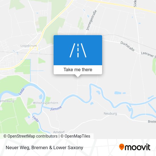 Neuer Weg map