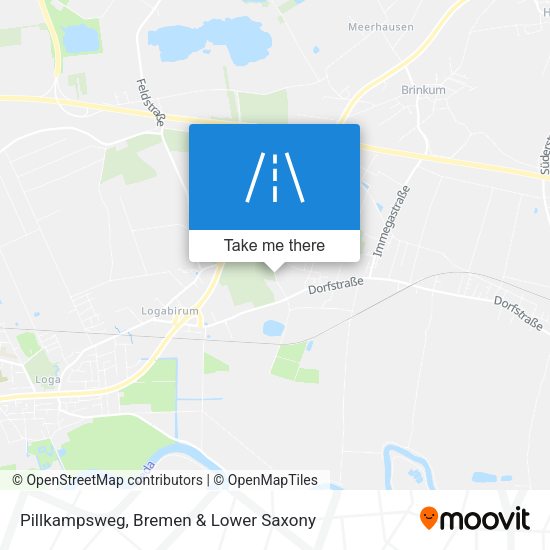 Pillkampsweg map