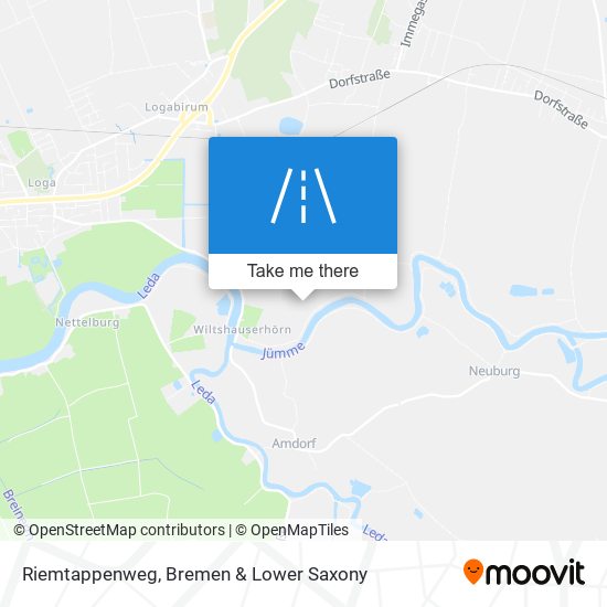Riemtappenweg map