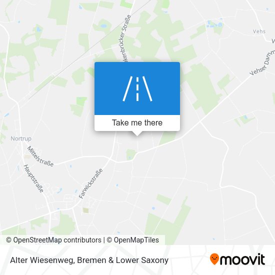 Alter Wiesenweg map