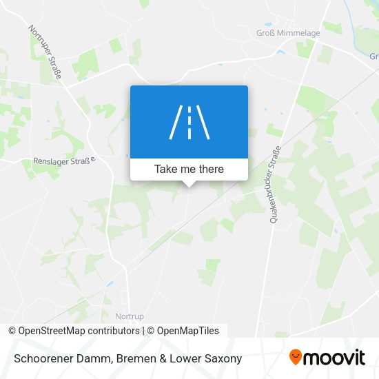 Schoorener Damm map