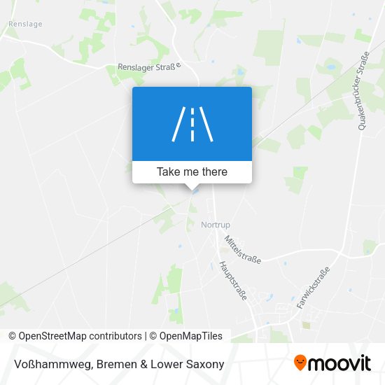 Voßhammweg map