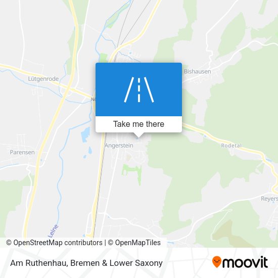 Am Ruthenhau map