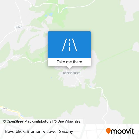 Beverblick map