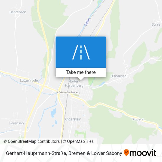 Gerhart-Hauptmann-Straße map