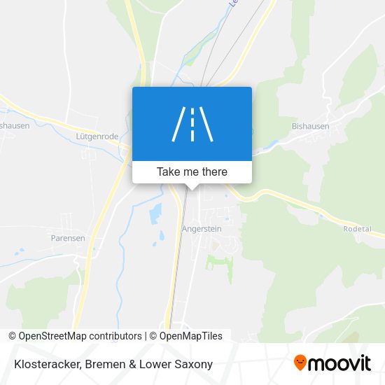 Klosteracker map