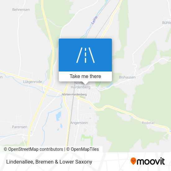 Lindenallee map