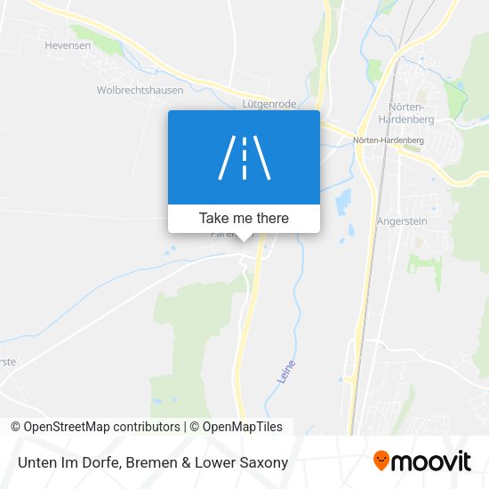 Unten Im Dorfe map