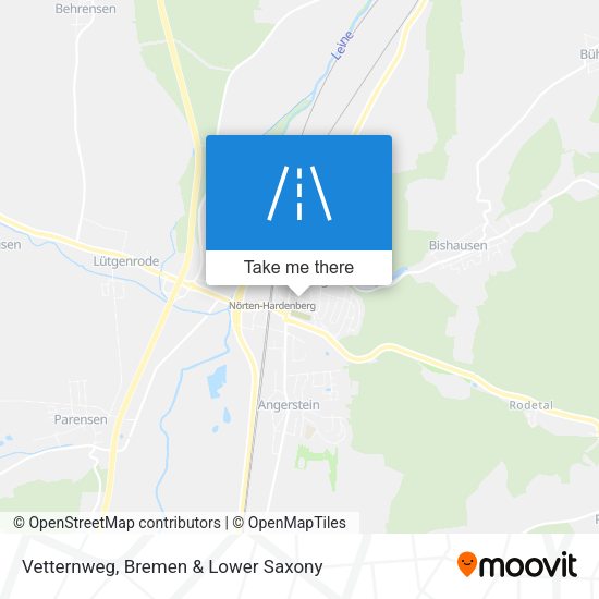 Vetternweg map