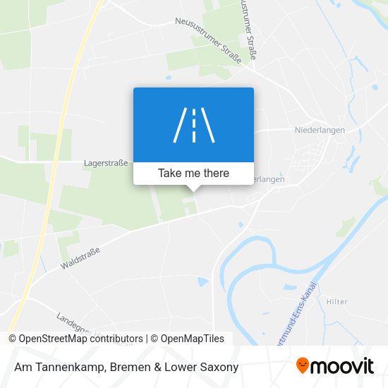 Am Tannenkamp map
