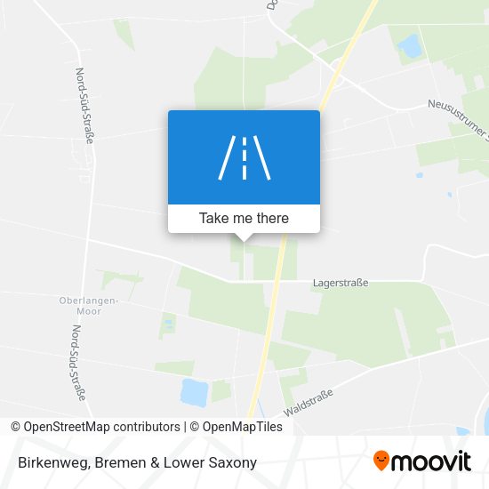 Birkenweg map