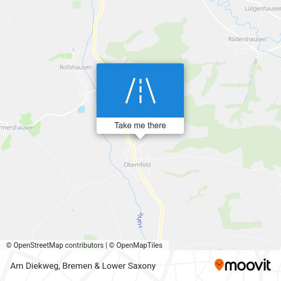 Am Diekweg map