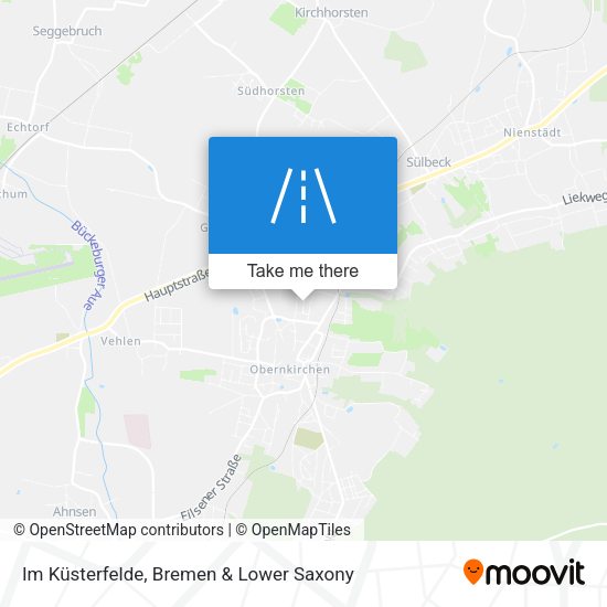 Im Küsterfelde map