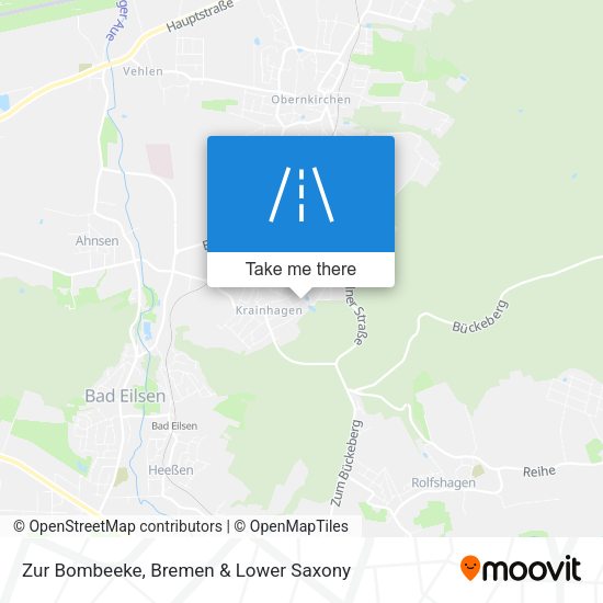 Zur Bombeeke map