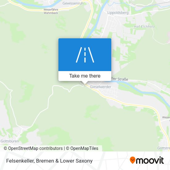 Felsenkeller map