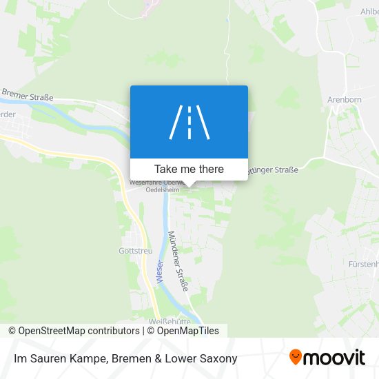 Im Sauren Kampe map