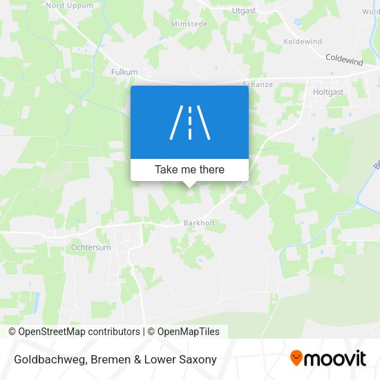 Goldbachweg map