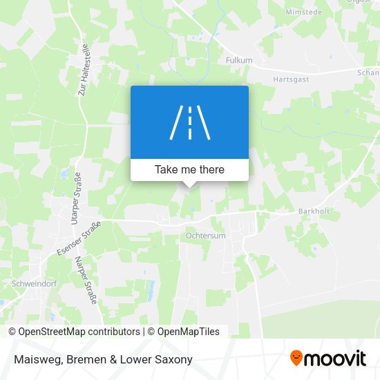 Maisweg map
