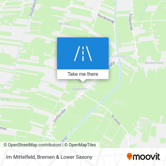 Im Mittelfeld map