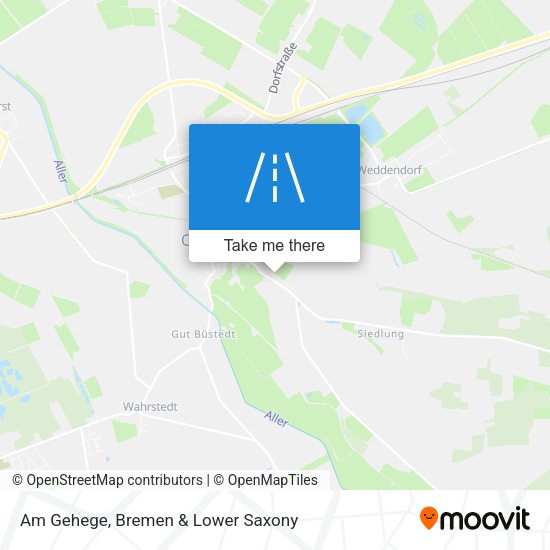 Am Gehege map