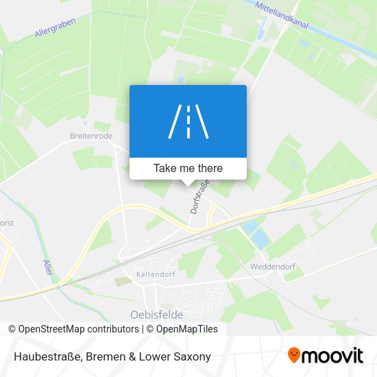 Haubestraße map