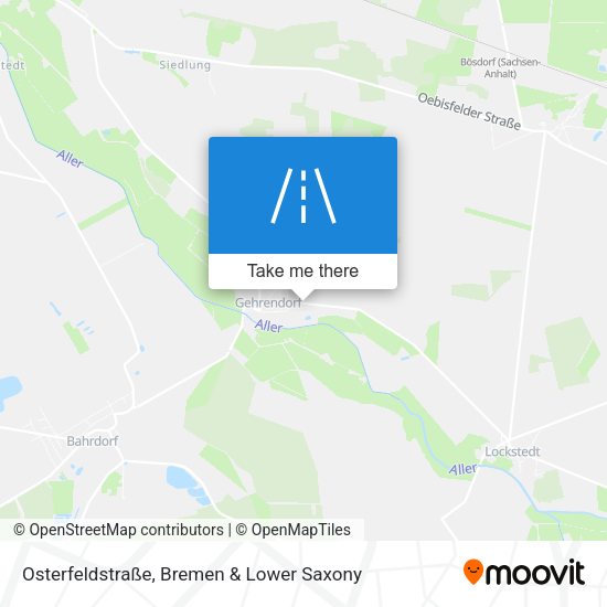 Osterfeldstraße map