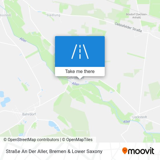 Straße An Der Aller map