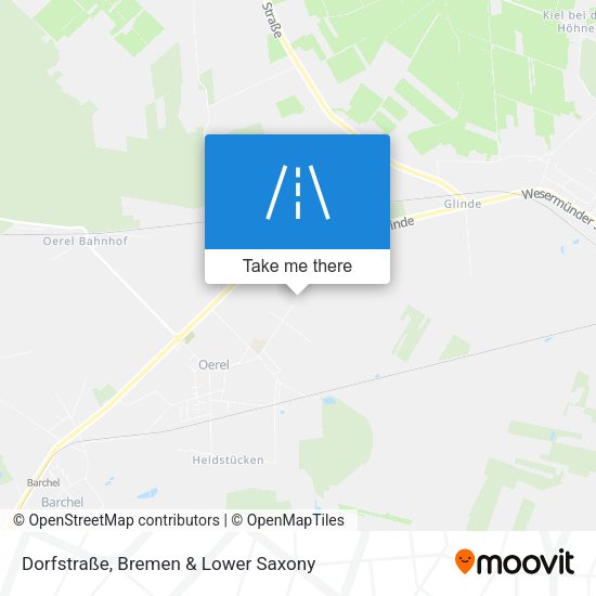 Dorfstraße map