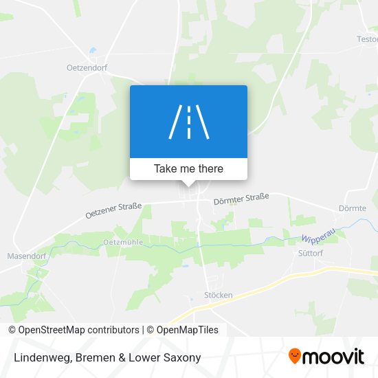 Lindenweg map