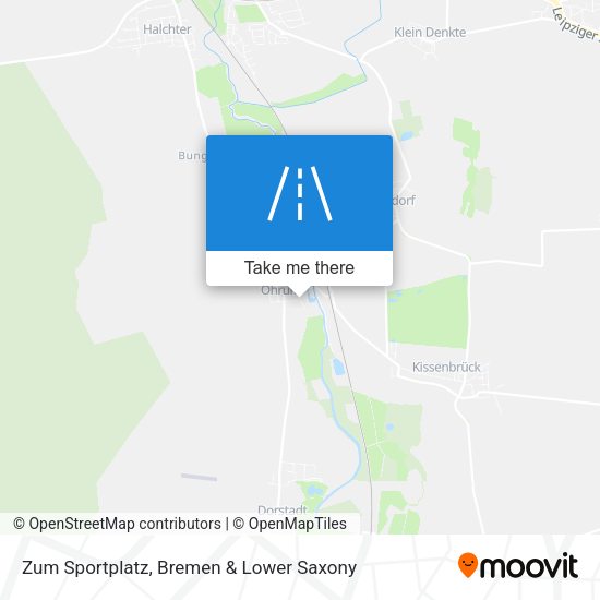 Zum Sportplatz map